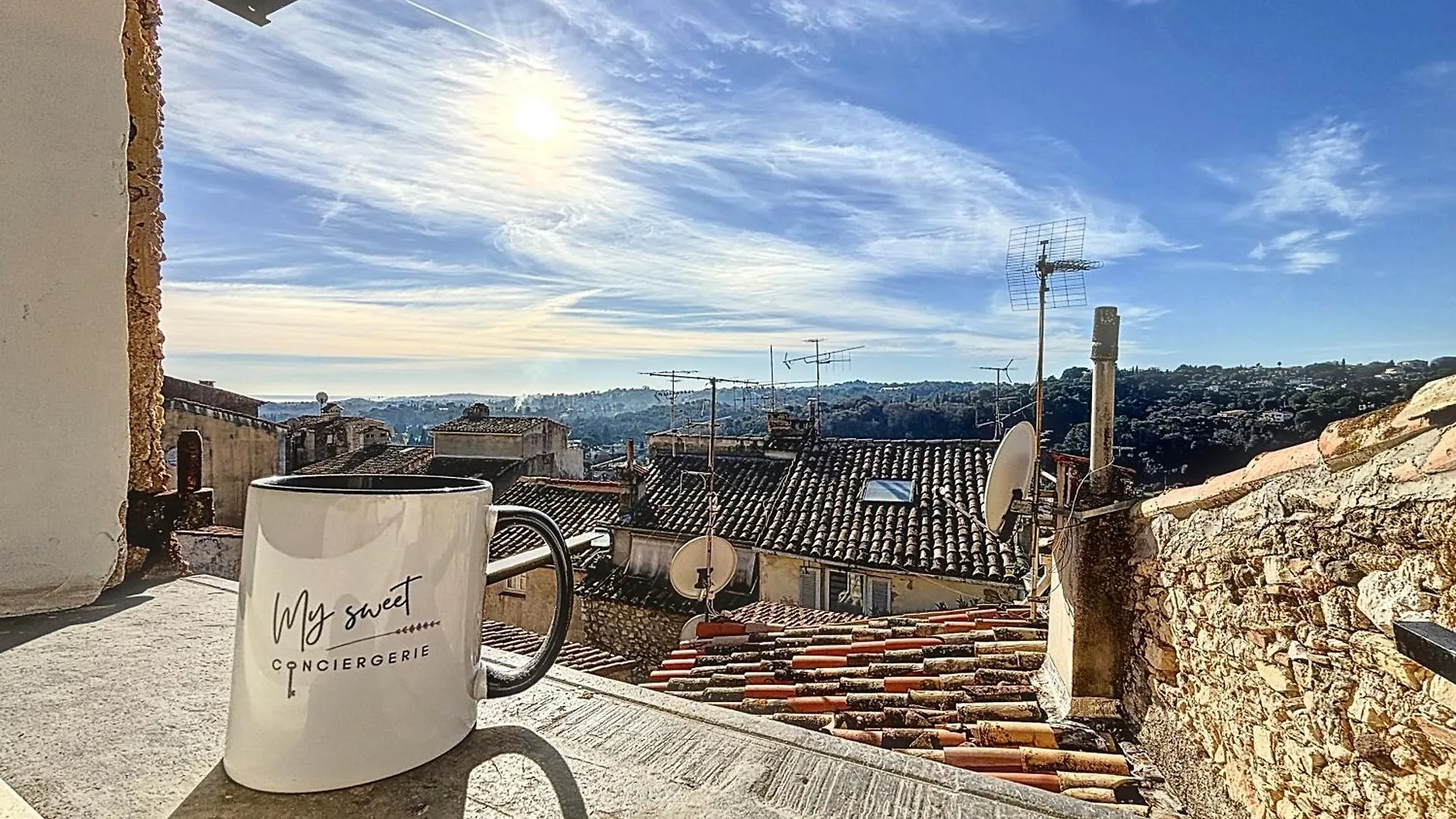 Appartement Avec Vue Au Coeur De Biot Village 0*,
